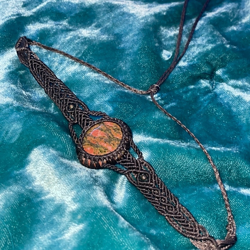 Macrame necklace